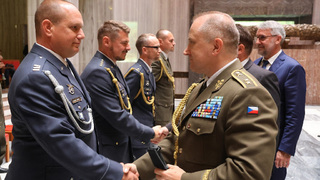 Na Vítkově nastoupili vojáci, kteří se vrátili ze zahraničních operací