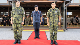 Vojenští policisté z Velitelství ochranné služby převzali v Kosovu operační úkol 