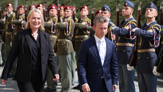 Ministryně obrany Jana Černochová jednala se švédským ministrem obrany