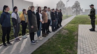 Do Vyškova nastoupili noví rekruti. Náborové cíle armády rok od roku rostou