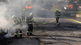 Adrenalin v plamenech: Fire Rescue 2024 testovalo vojenské hasiče na maximum