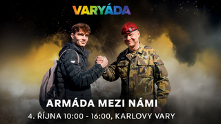 Armáda zve na Varyádu do Karlových Varů: Představí nejen vojenskou techniku