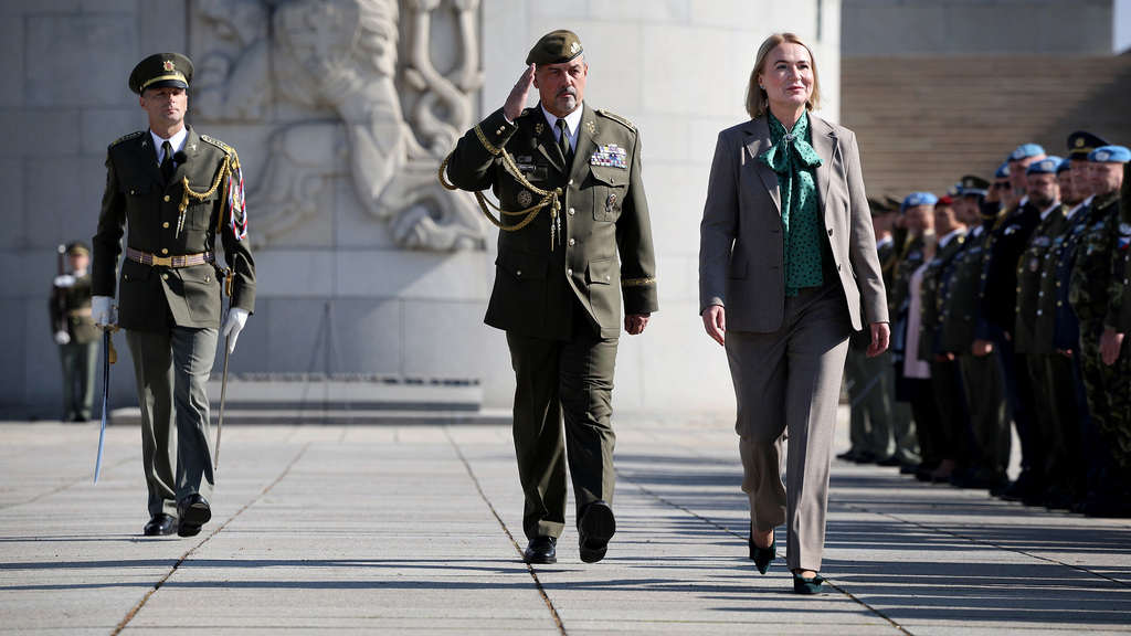 Na Vítkově se sešli příslušníci 4. praporu UNPROFOR, byli oceněni