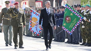 Armáda, politici i veřejnost si na pražském Vítkově připomněli Den vítězství