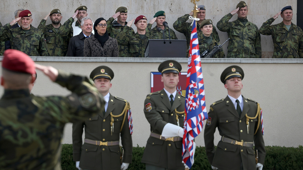 Slavnostní vojenská přísaha ve Vyškově: Do služby vstoupilo 545 nových vojáků
