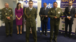 Z veletrhu IDET si absolvent Univerzity obrany odnesl medaili Willenbergovy nadace