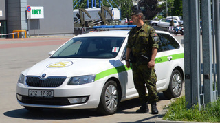 Aktivní záložníci Vojenské policie sbírali zkušenosti na mezinárodním veletrhu IDET