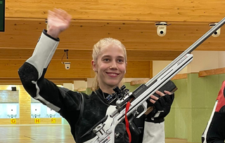 Talentovaná střelkyně Blažíčková bere na mistrovství Evropy stříbro i místo pro OH v Paříži