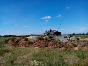 Manévrové jednotky 71. mechanizovaného praporu prošly při certifikaci vedením bojových operací