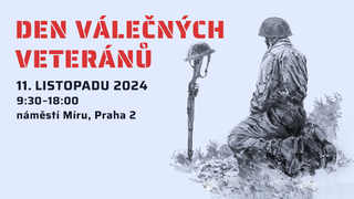 Pražské náměstí Míru opět zčervená vlčími máky na oslavu válečných veteránů