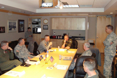 From talks with representatives of the Nebraska National Guard
