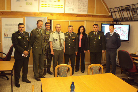 Family photo with delegation from Azerbaijan at the 314th Centre