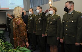 UoD leadership introduced to the Minister 