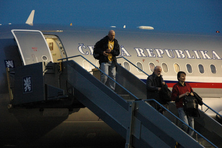 Members of the Czech Philharmonic Orchestra glad to be in Prague