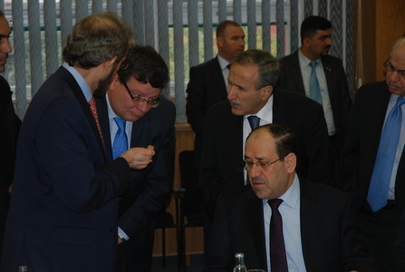 Ministers of defence and Iraqi Prime Minister discuss issues of aircraft during their visit to the Aero Vodochody
