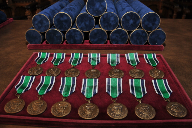 Honour Commemorative Badge of Staff Captain Vaclav Moravek