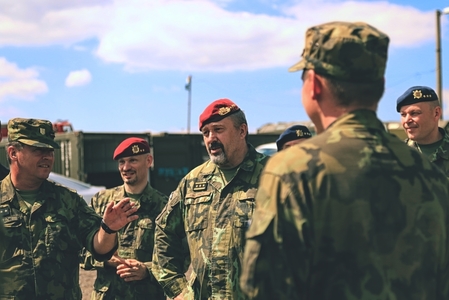 Strakoničtí protiletadlovci ovládli pěti desítkami raket vzdušný prostor nad Doupovem