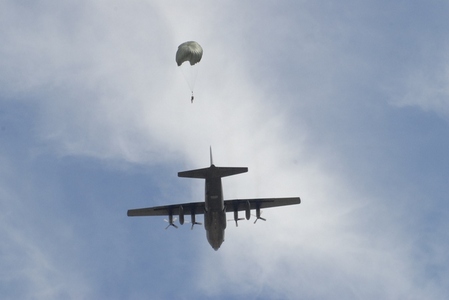 Airdrop from C-130 Hercules