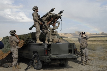 Imitated missile unit