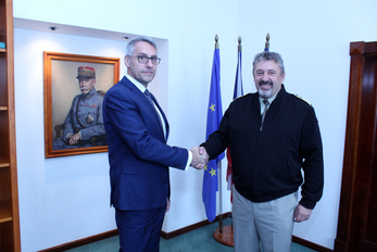 Ministr obrany se na Generálním štábu seznamoval s hlavními úkoly armády