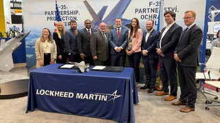 Další české firmy uzavřely dohodu o průmyslové spolupráci s Lockheed Martin, týkají se i projektu F-35