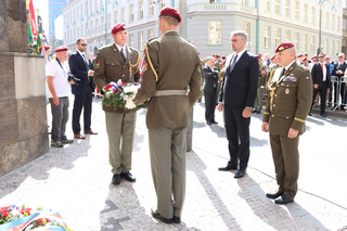 Pietní akt připomněl největší odbojářský čin druhé světové války v Evropě, řekl ministr Metnar