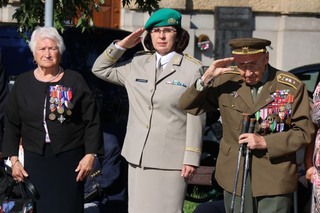 The remembrance ceremony was also attended by Brigadier General Lenka Šmerdová, advisor to the Chief of General Staff of the Czech Armed Forces.  
