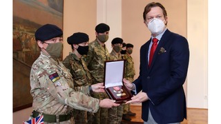 Náměstek ministra obrany poděkoval britským zdravotníkům za pomoc ve VN Brno