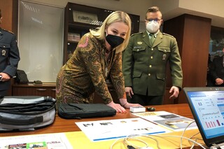 Presentation of projects by the University of Defence 