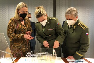 Presentation of projects by the University of Defence 