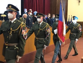 Tradiční setkání veteránů se proměnilo v telemost na Ukrajinu