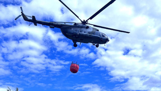 Vrtulníkáři otestovali nový bambi vak s dvojnásobným objemem