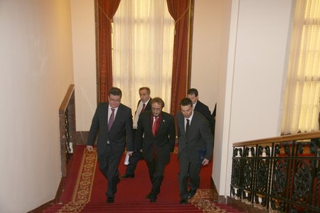 Before talks