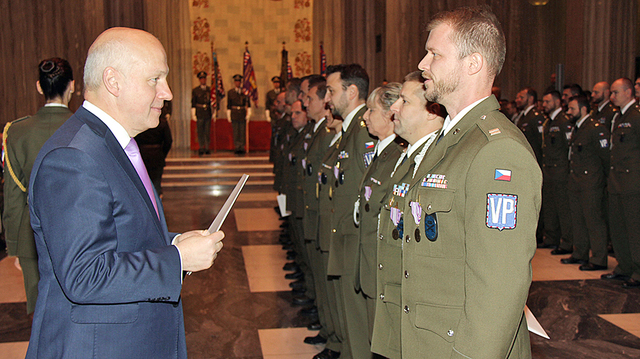 Vojenská policie se rozrostla o nové příslušníky