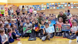 Vojáci navštívili děti ve třech školách na Karlovarsku