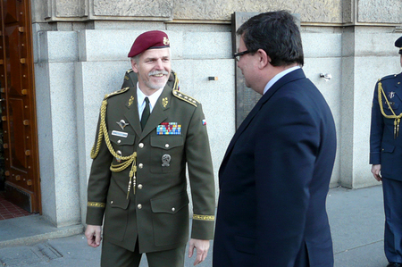 Minister Vondra: I keep my fingers crossed for the military
