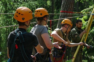 Europa Secura 2019: Studenti plnili náročné úkoly na třicetikilometrové trase a v horku
