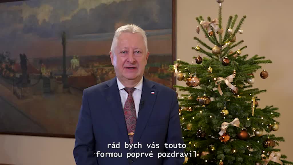 Vánoční zdravice ministra obrany Jaromíra Zůny