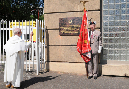 Consecration of the memorial plaque