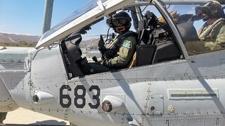Čeští piloti mají za sebou první lety na nových strojích UH-1Y Venom a AH-1Z Viper