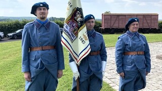 Delegace České republiky vzpomněla v Darney 106 let od slavnostní přísahy legionářů