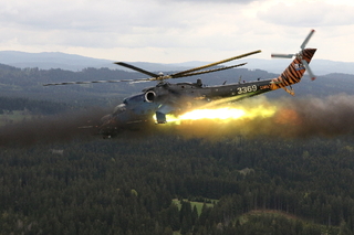 Armáda se loučí s legendárním „ďáblovým kočárem“. Poslední ostré střelby z Mi-24/35 proběhly v Boleticích