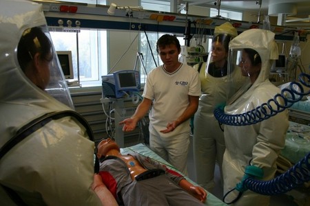 Courses of medical personnel are held at the Centre