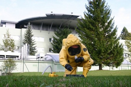 Collection of samples for biological laboratory probe