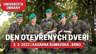 Váháte na jakou vysokou školu se přihlásit? Přijďte se ve čtvrtek podívat na Univerzitu obrany