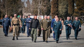 Armádní generál Aleš Opata jednal v Černé Hoře se svým protějškem brigádním generálem Milutinem Đurovićem