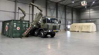 Záložní nemocnici vojáci naplánovali za tři dny