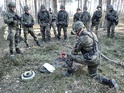 Illustration picture to the article Polish and Czech paratroopers fight alike!
