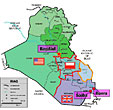 Map of Iraq