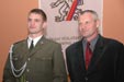 Ondřej Synek s trenérem Milanem Dolečkem
